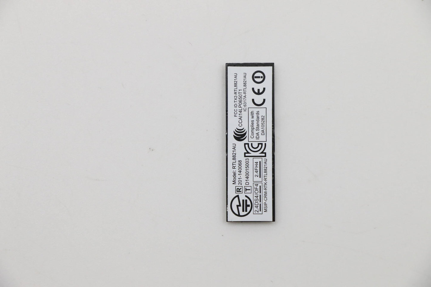 Lenovo LTN RTL8821AU-CG AC 1x1 BT4.0 USB Bluetooth 4.0 x1 LiteOn Board 11202701