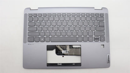 Lenovo IdeaPad 5 14IRU8 Keyboard Palmrest Top Cover Greek Arctic Grey 5CB1L30675