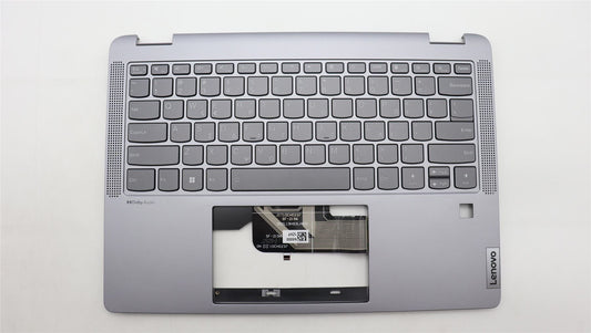 Lenovo IdeaPad 5 14IRU8 Keyboard Palmrest Top Cover Greek Arctic Grey 5CB1L30675