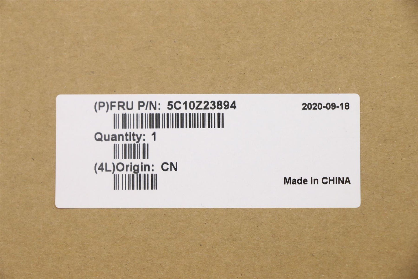 Lenovo FRU CABLE M/B-FP/B Cable 5C10Z23894