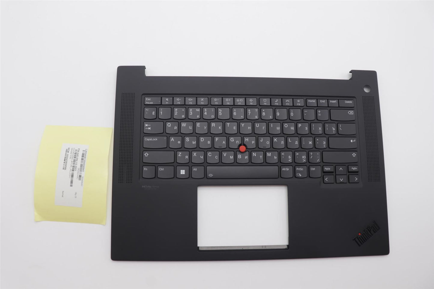 Lenovo ThinkPad P1 Gen 6 Keyboard Palmrest Top Cover Russian Silver 5M11L89018