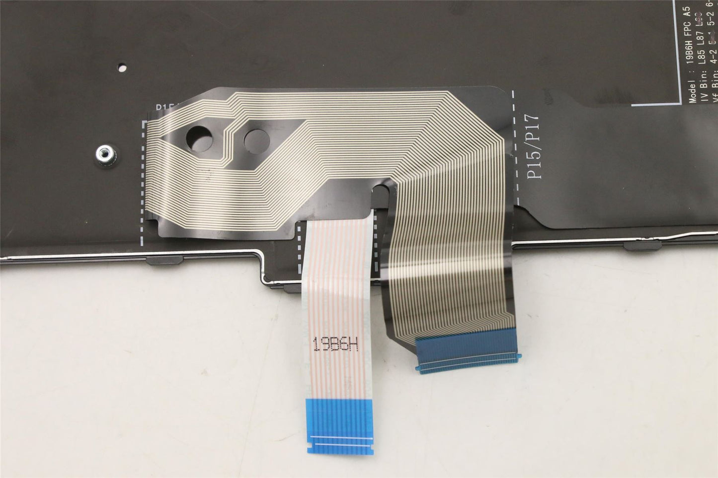 Lenovo ThinkPad T15g 2 P15 2 Keyboard Russain Black Backlit 5N21B44347