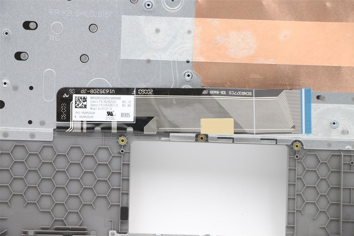 Lenovo Upper Case ASM_JA W 82GV PG 5CB0Z53071