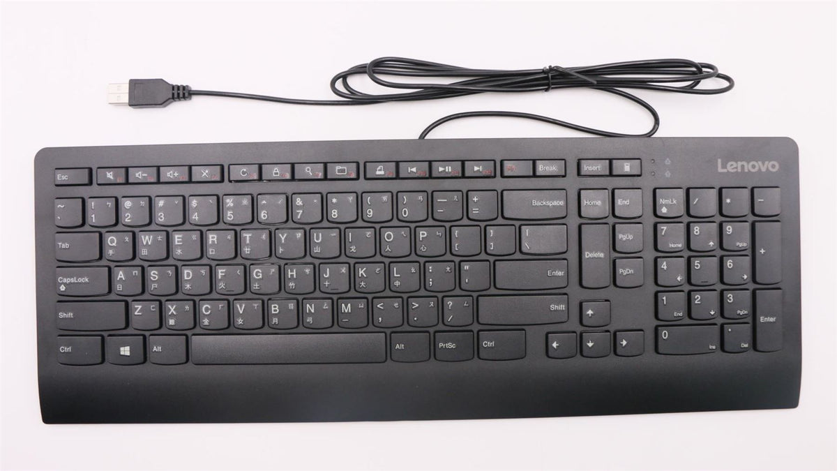 Lenovo S200 S200z S400z S500 S500z S510 USB Wired Keyboard US Chinese 5C50R34420