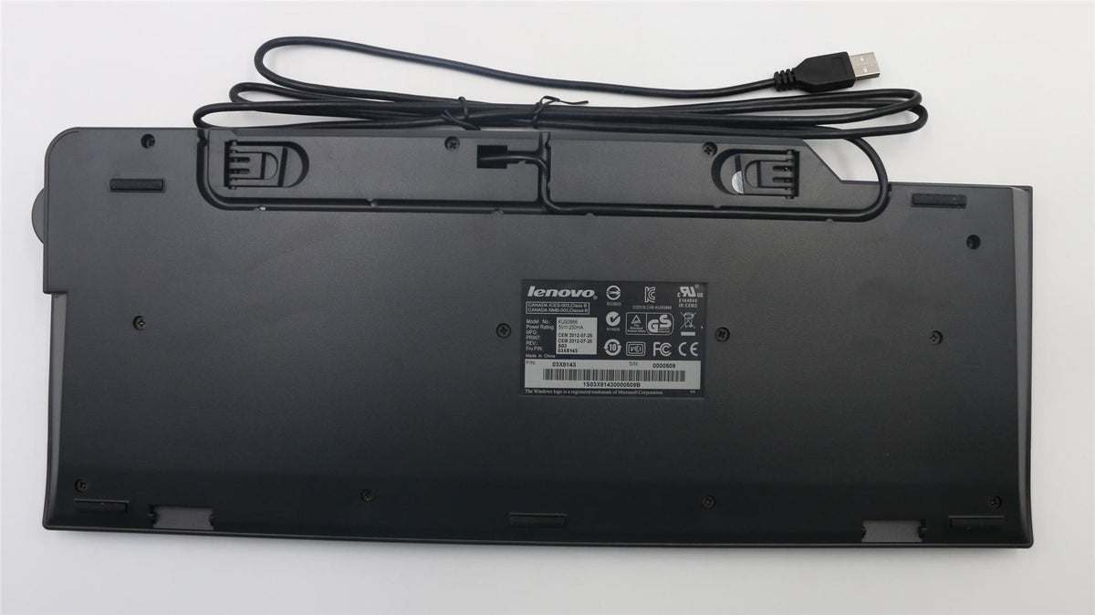 Lenovo USB SmartCard Lithuanian Keyboard 03X8143