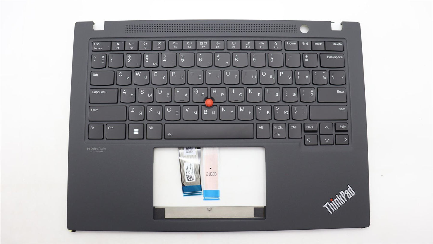 Lenovo ThinkPad T14s Gen 3 Keyboard Palmrest Top Cover Ukrainian 5M11H52267