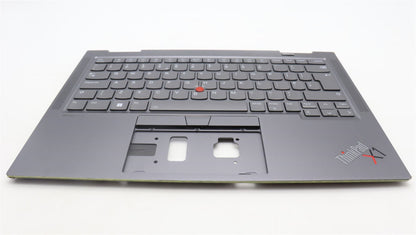 Lenovo ThinkPad X1 8th Gen Keyboard Palmrest Top Cover UK Grey 5M11H62353