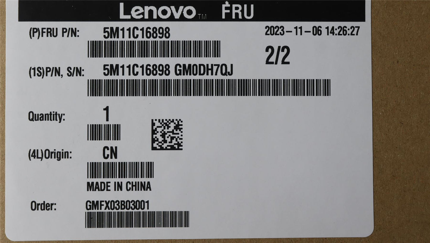 Lenovo MECH_ASM FPIO board w/o USB KIT 5M11C16898