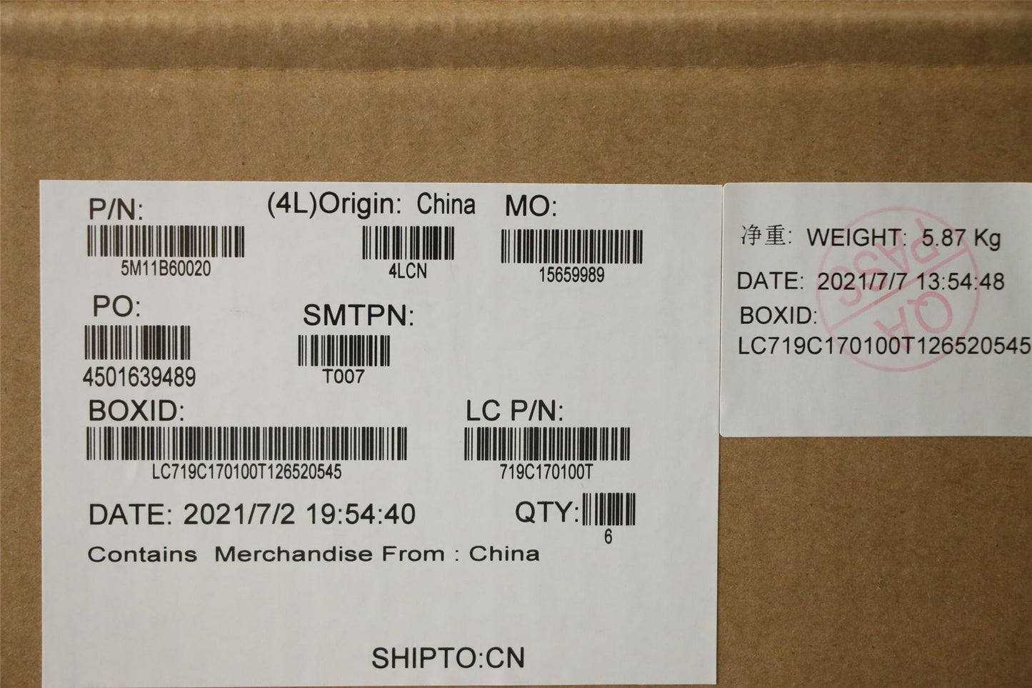 Lenovo MECH_ASM 14WQUXGA,AR,IR,GY,LBO/CSOT 5M11H78639