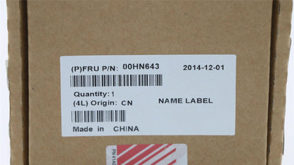 Lenovo 00HN643 Label, Name, Yoga 14, Black