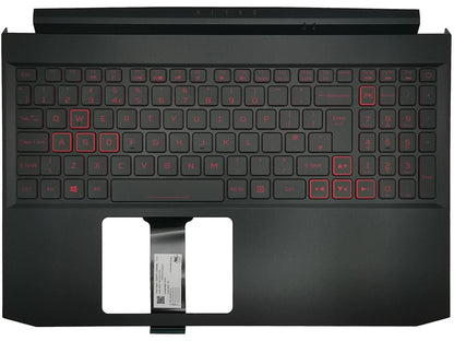 Acer Aspire Nitro AN515-44 AN515-55 Palmrest Cover Keyboard UK Red 6B.Q7KN2.045