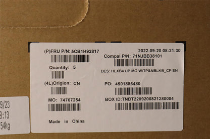 Lenovo Upper Case ASM_FRA/ENG C21DK MGNBL 5CB1H92817