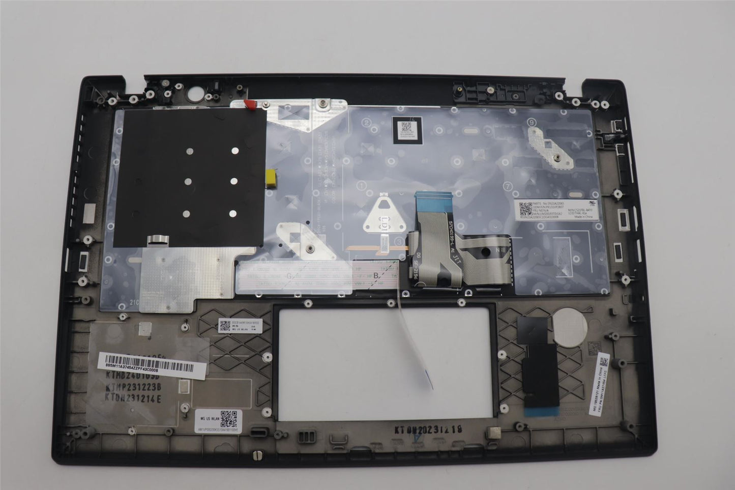 Lenovo ThinkPad T14s Gen 2 Keyboard Palmrest Top Cover Thai Black 5M11A37454