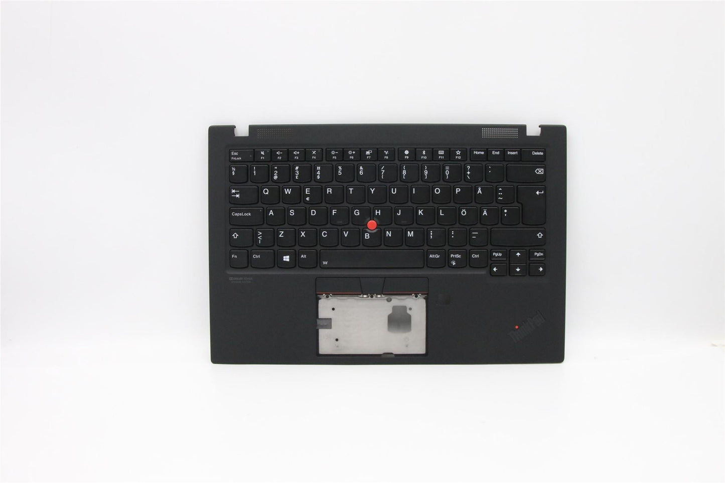 Lenovo ThinkPad X1 7th Gen Keyboard Palmrest Top Cover Black 5M10W85903