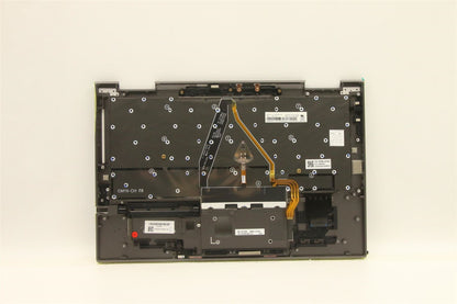 Lenovo ThinkPad X1 5th Gen Keyboard Palmrest Top Cover Norwegian 5M10Z37112