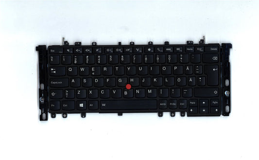 Genuine Lenovo Yoga 12 Keyboard Swedish Black Backlit 00PA808 00PA866