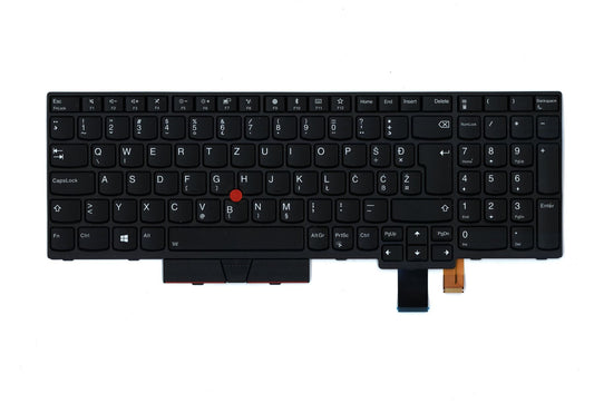 Lenovo ThinkPad T570 P51s Keyboard Slovenian Black Backlit 01ER566 01ER607