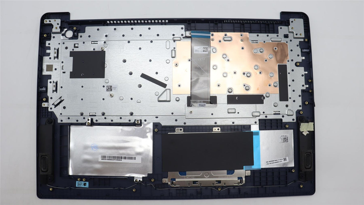 Lenovo IdeaPad 3 17IAU7 Palmrest Cover Touchpad Keyboard Abyss Blue 5CB1H80690