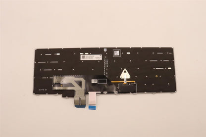 Lenovo ThinkPad P16 Gen 2 P16 Gen 1 Keyboard Icelandic Grey Backlit 5N21F39372