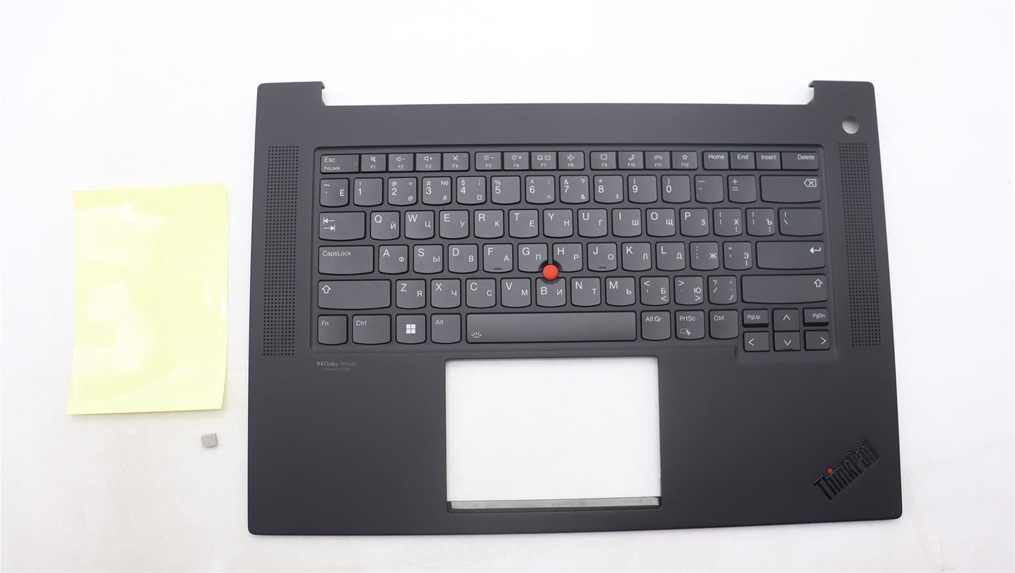 Lenovo ThinkPad P1 Gen 6 Keyboard Palmrest Top Cover Russian Black 5M11L89055