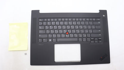 Lenovo ThinkPad P1 Gen 6 Keyboard Palmrest Top Cover Russian Black 5M11L89055