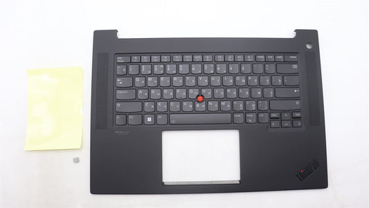 Lenovo ThinkPad P1 Gen 6 Keyboard Palmrest Top Cover Russian Black 5M11L89055