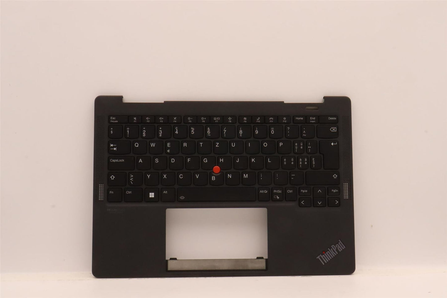 Lenovo ThinkPad X13s Keyboard Palmrest Top Cover Swiss Black 5M11J12751