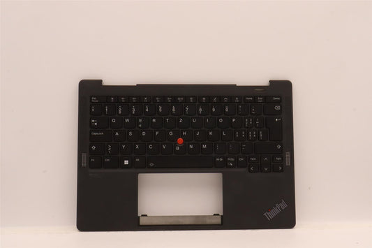 Lenovo ThinkPad X13s Keyboard Palmrest Top Cover Swiss Black 5M11J12751