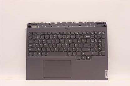 Lenovo Legion 5 16IAH7H Palmrest Cover Touchpad Keyboard US Grey 5CB1F38524