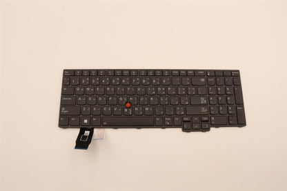 Lenovo ThinkPad P16s 1 L15 3 T16 1 Keyboard Arabic Black Backlit 5N21D93617