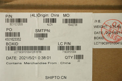 Lenovo H-CONN 1VP M/B CAMERA COA+TEF MIMO 5C11C12533