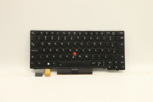 Lenovo ThinkPad X13 L13 Gen 2 s Keyboard Portuguese Black Backlit 5N20V43185