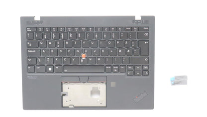 Lenovo ThinkPad X1 Gen 2 Keyboard Palmrest Top Cover Nordic Black 5M11H41681