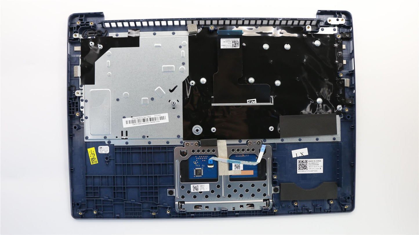 Lenovo IdeaPad 330S-14IKB 330S-14AST Keyboard Palmrest UK Liquid Blue 5CB0R07645