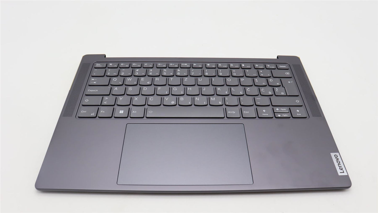 Lenovo Yoga 7 14ARP8 Palmrest Cover Touchpad Keyboard Slovenian 5CB1L50284
