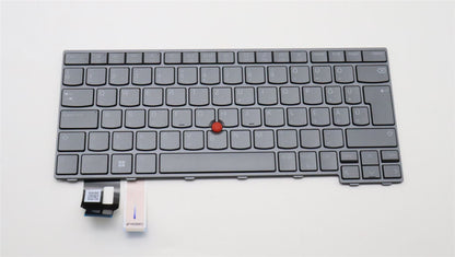 Lenovo ThinkPad T14 4 Keyboard Hungarian Grey Backlit 5N21D68359