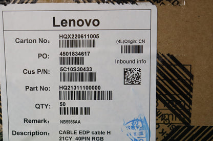 Lenovo ThinkBook 16 G4+ IAP 16 G4+ ARA Cable Lcd Screen Display LED 5C10S30433
