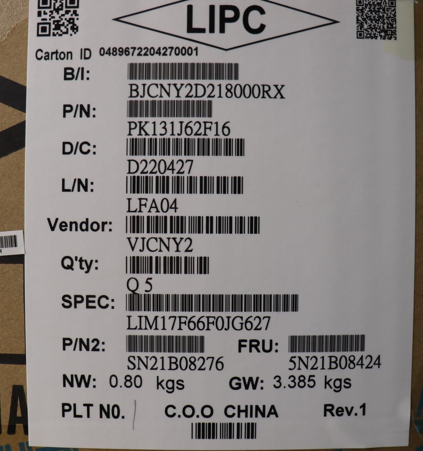 Lenovo ThinkPad T15 Gen 2 P15s Gen 2 Keyboard French Grey Backlit 5N21B08461