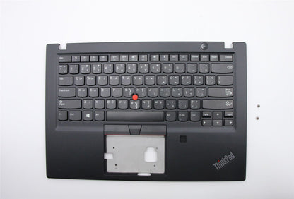 Lenovo ThinkPad T490s Keyboard Palmrest Top Cover Arabic Black Backlit 02HM417