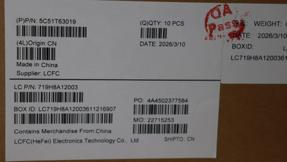 Lenovo CARDPOP FRU SMALL/B NSH093 MCB20 Board 5C51T63019