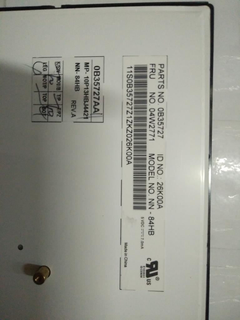 Lenovo NN-KBD HBW Keyboard 04W2771