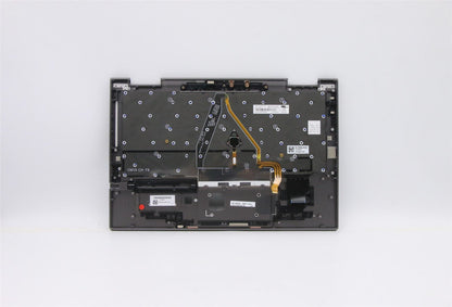 Lenovo Yoga X1 5th Keyboard Palmrest Top Cover German Grey 5M10Z37136