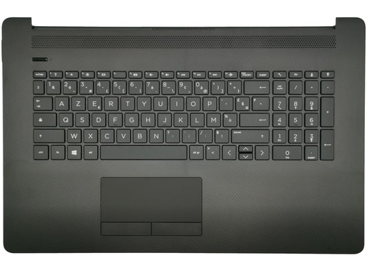 Genuine HP 17-CA 17-BY Palmrest Touchpad Cover Keyboard French Black L92781-051