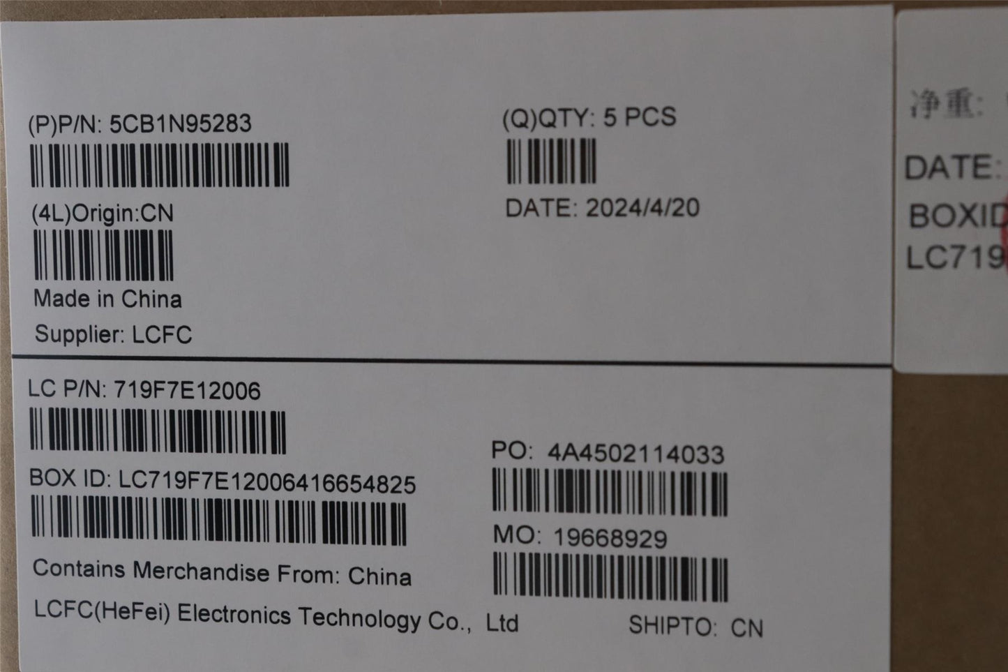 Lenovo Upper Case ASM_SWS L 83E6FP AG BL 5CB1N95283