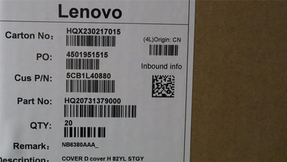 Lenovo Yoga 7 14IRL8 7 14ARP8 Bottom Base Lower Chassis Cover Black 5CB1L40880