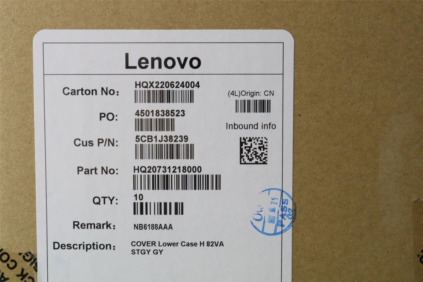 Lenovo 7 16ARH7 7 16IAH7 7 16IAH7 Bottom Base Lower Chassis Cover 5CB1J38239