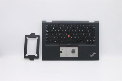 Lenovo Yoga X13 1 Keyboard Palmrest Top Cover Spanish Black Backlit 5M10Y85780