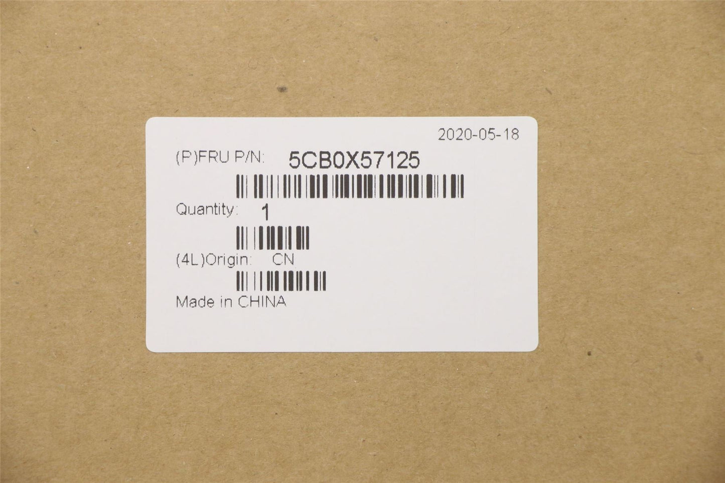 Lenovo V14-IIL Keyboard Palmrest Nordic Iron Grey 5CB0X57125