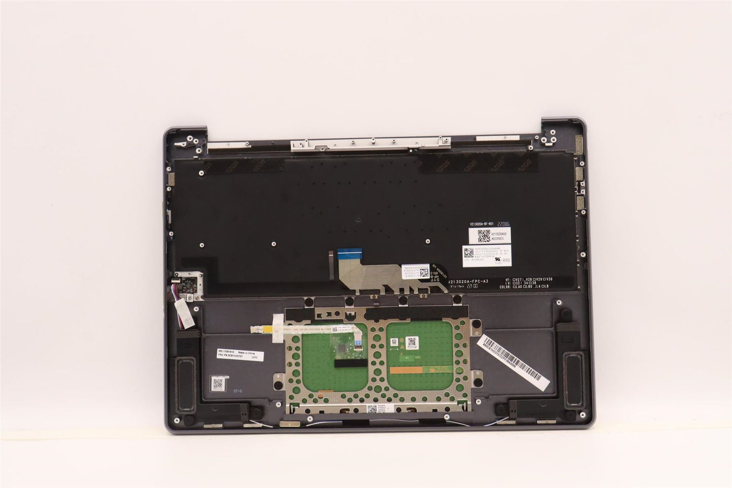 Lenovo IdeaPad 9 14IAP7 Palmrest Cover Touchpad Keyboard Greek Grey 5CB1H23737