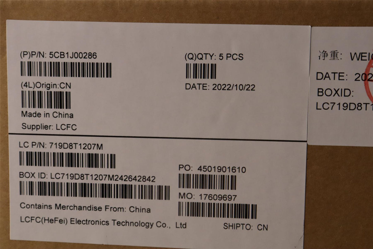 Lenovo IdeaPad 5 15IAL7 Palmrest Cover Touchpad Keyboard French 5CB1J00286